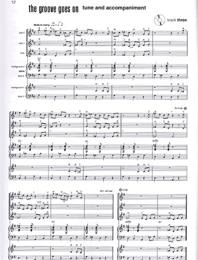 Sabien: Jazz Philharmonic Second Set (score.teacher's manual & CD)