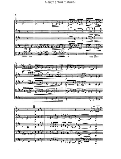 Brahms, J.: Clarinet Quintet in B minor, Op. 115 (score)