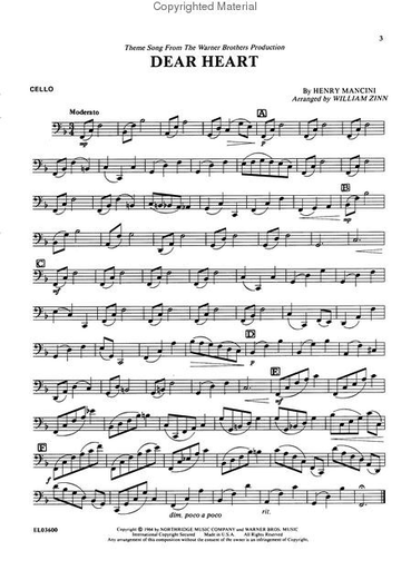 Mancini, H. (Zinn): For Strings Vol.1 (cello).