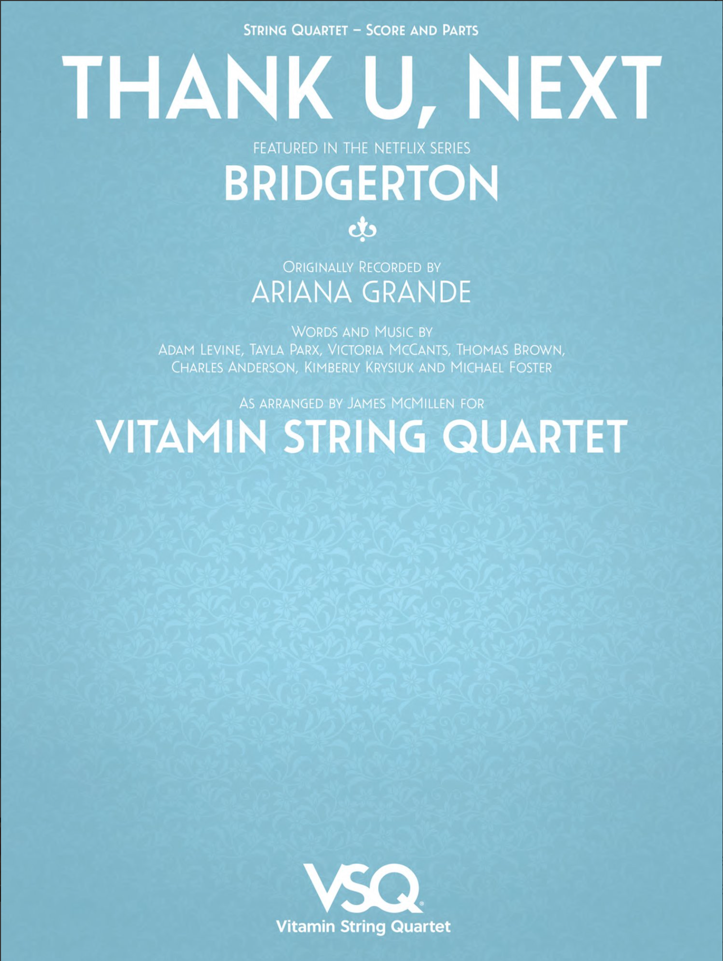 Grande (McMillen): Thank U, Next - featured in the Netflix Series Bridgerton (String Quartet)