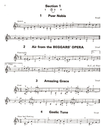 Dexter, Harold: A Tune A Day Songs for Violin (violin & piano)(2 violins & piano) OUT OF PRINT