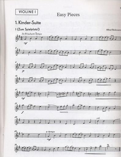 Kalmus: Eight Easy Pieces (3 Violins)