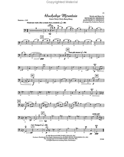 Patrick: Movie String Quartets (cello)