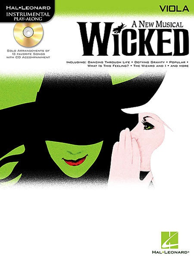 Schwartz, Stephen: Wicked (viola & CD)