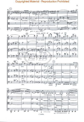 Bartok, B.: String Quartet No. 1 Op.7 (SCORE)