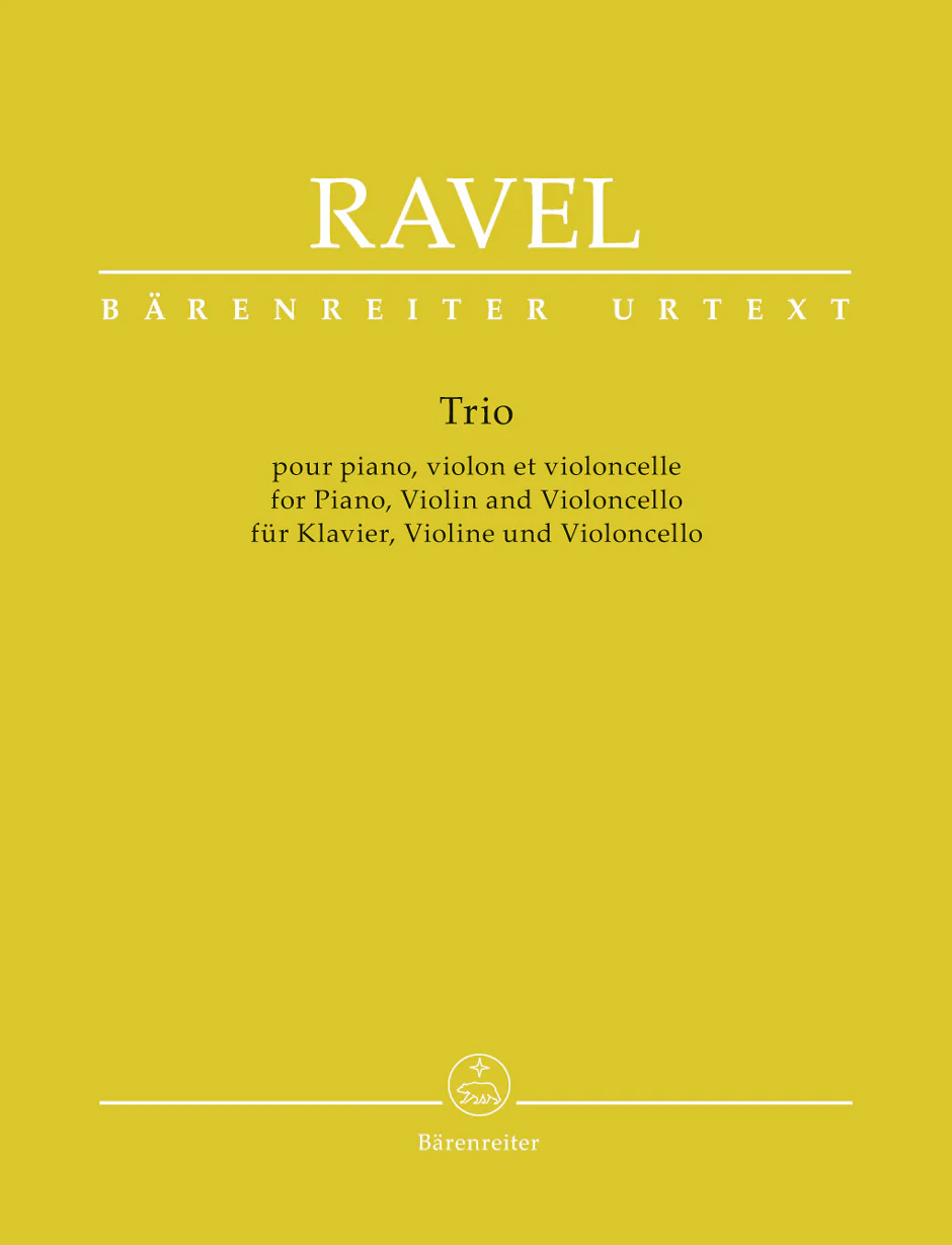 Ravel, M. (Woodfull-Harris): Piano Trio (violin, cello, & piano) | Metzler Violins