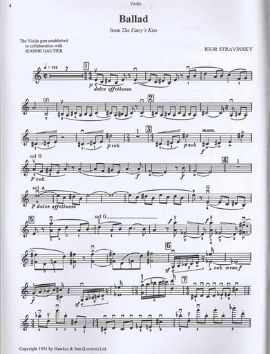 Stravinsky, Igor: The Stravinsky Violin Collection - 9 Pieces for Violin & Piano