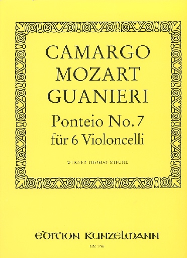 Guanieri, M. Camargo: Ponteio #7 (6 cellos)