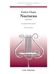 Chopin, Frederic (Sarasate): Nocturno / Nocturne Op. 9 #2