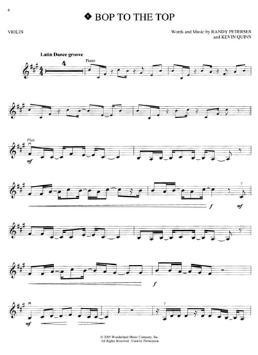 High School Musical (violin & CD)