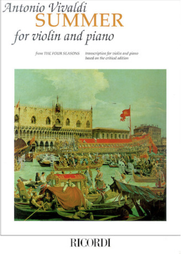 Vivaldi, A.: ''Summer'' from 4 Seasons (violin & piano)