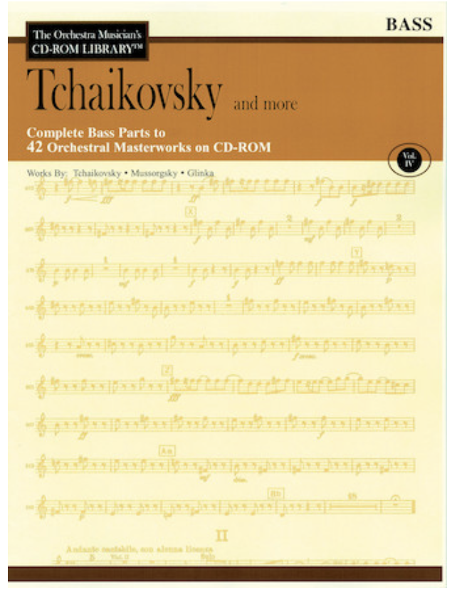 Orchestra Musician's Library: Vol.4 Tchaikowsky & More (bass)