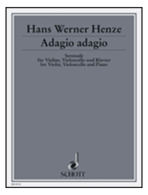 Henze, Hans Werner: Adagio Adagio-Serenade (Violin, Cello, Piano)