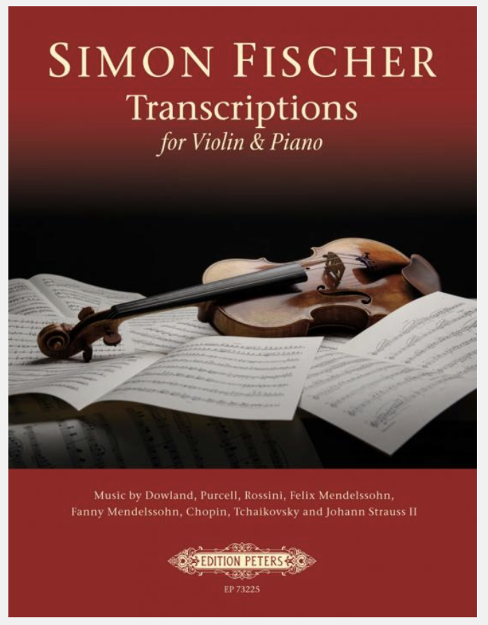 Fischer: Transcriptions (violin, piano) PETERS