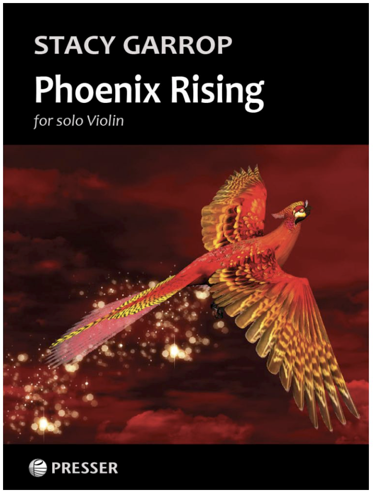 Garrop: Phoenix Rising (solo violin) Presser