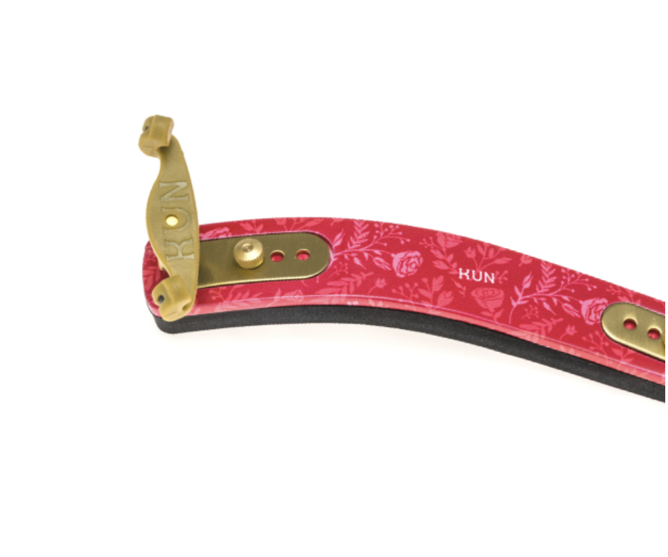 Kun Bravo Rose shoulder rest, limited edition