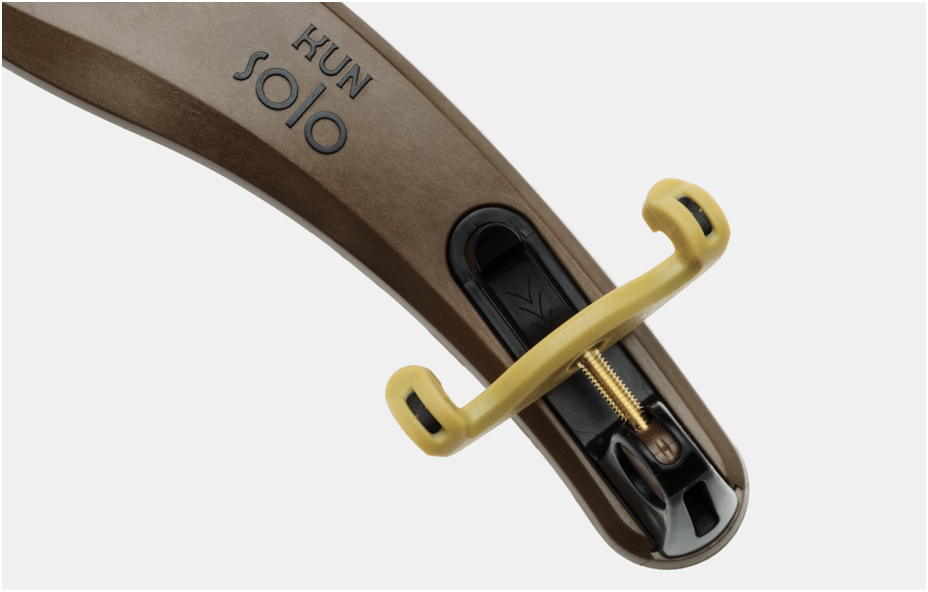 Kun Solo violin shoulder rest, 4/4