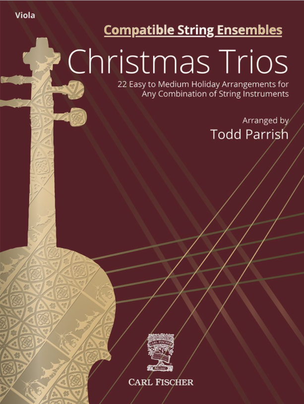 Parrish: Christmas Trios 22 Holiday Arrangements (viola) FISCHER