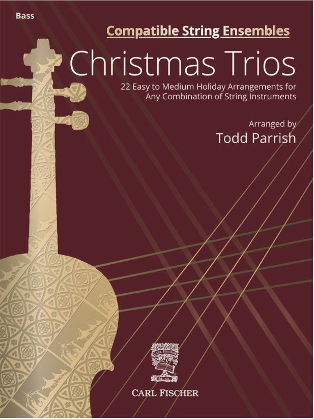 Parrish: Christmas Trios 22 Holiday Arrangements (bass) FISCHER
