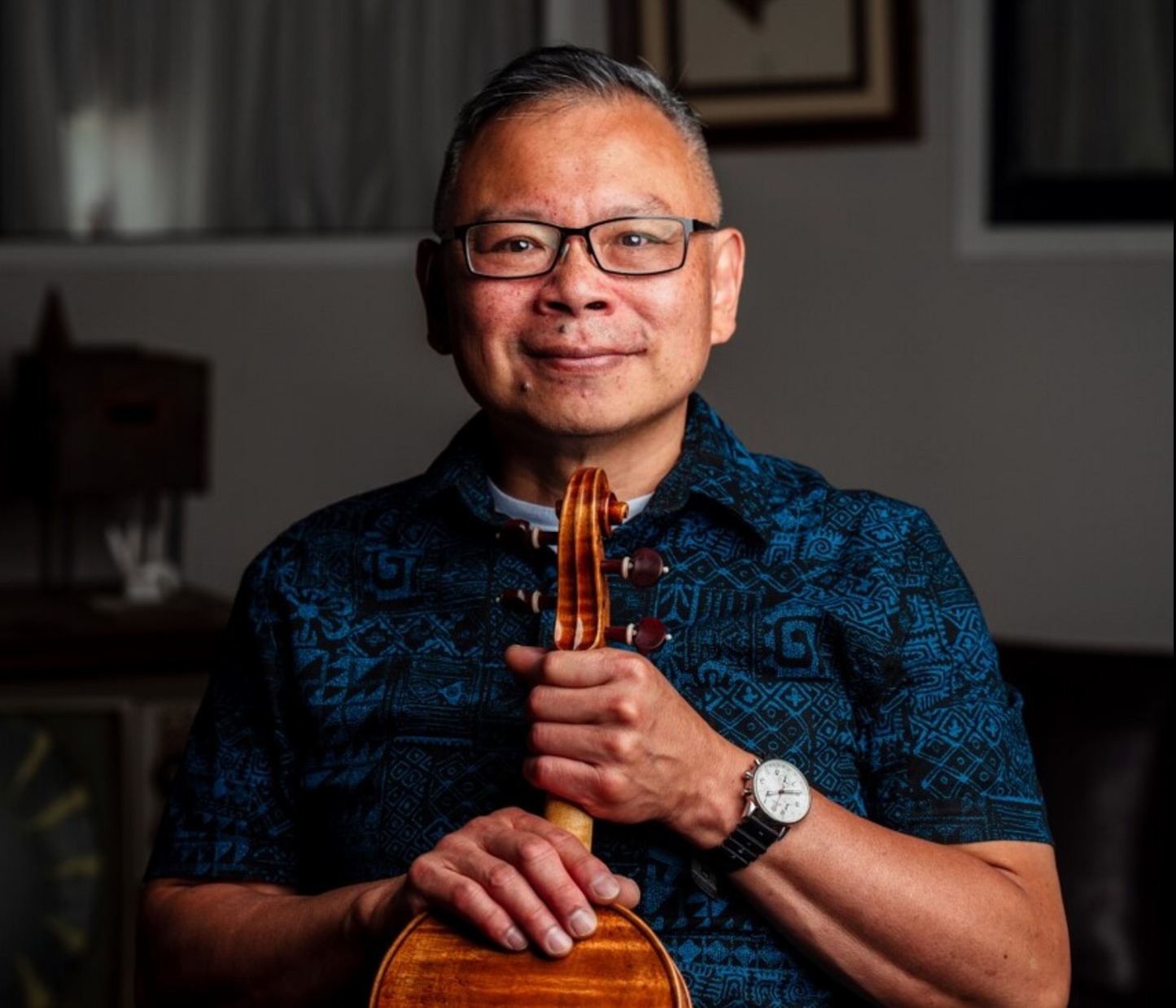 George Yu violin, 2022, antiqued, Louisville, Kentucky | Metzler Violins