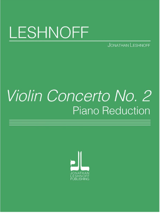 Leshnof: Violin Concerto No. 2 (violin and piano) JLP