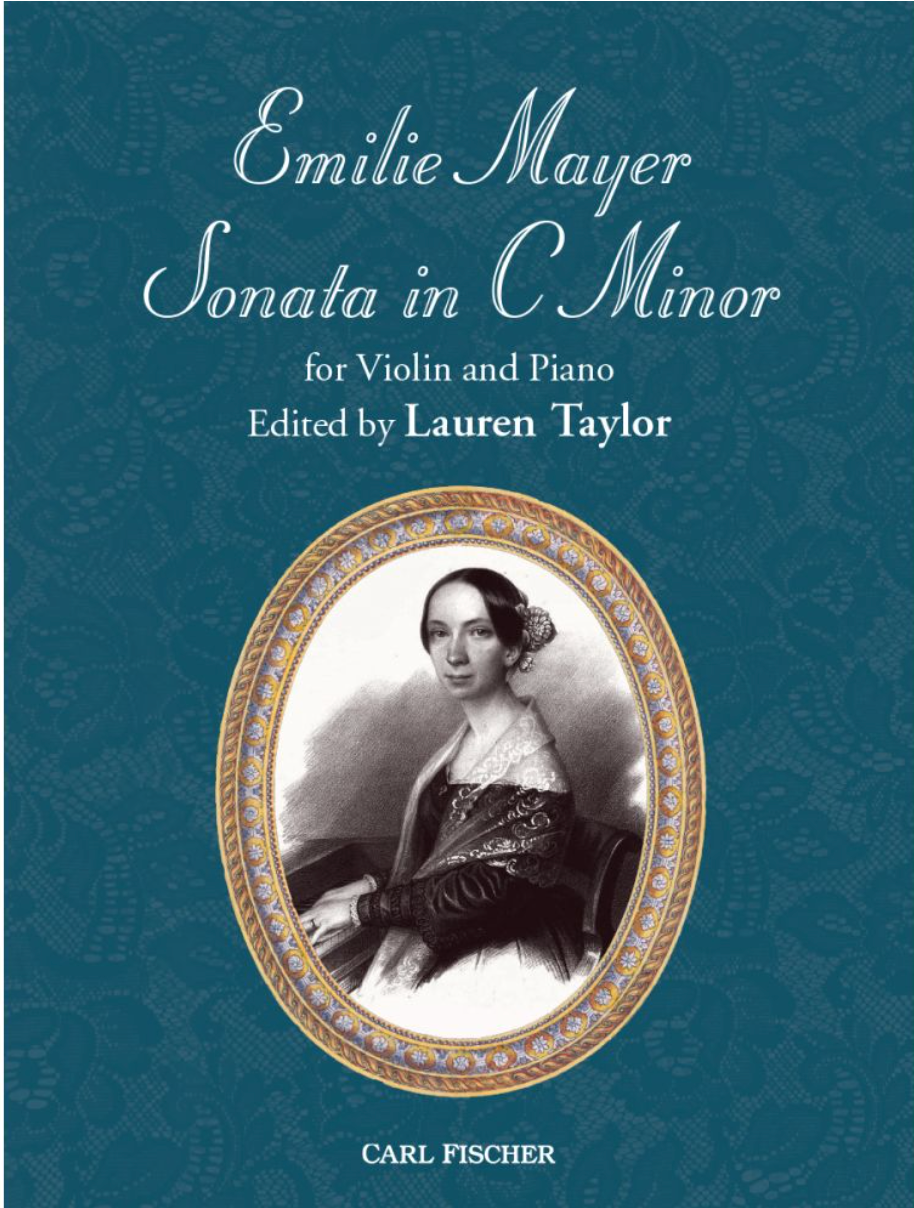 Mayer (Taylor): Sonata in C Minor (violin and piano) FISCHER