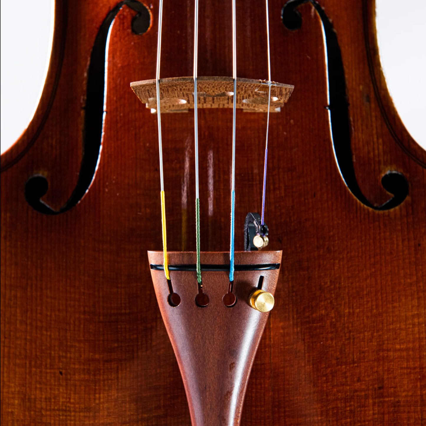 DOMINANT 4/4 violin string set by Thomastik-Infeld, medium, tin-plated E with removable ball end, aluminum D