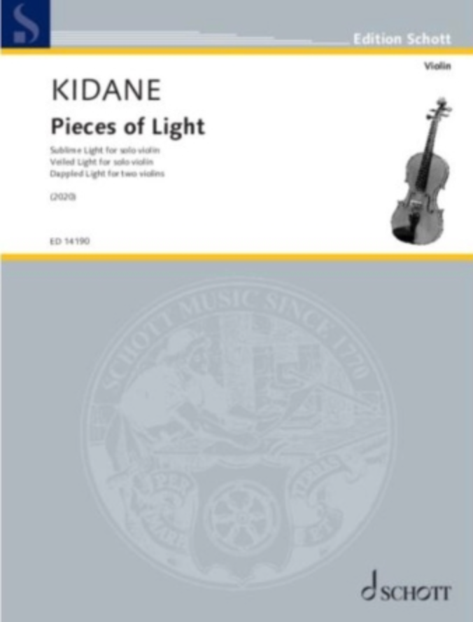 Kidane: Pieces of Light (solo and two violins) SCHOTT | Metzler Violins