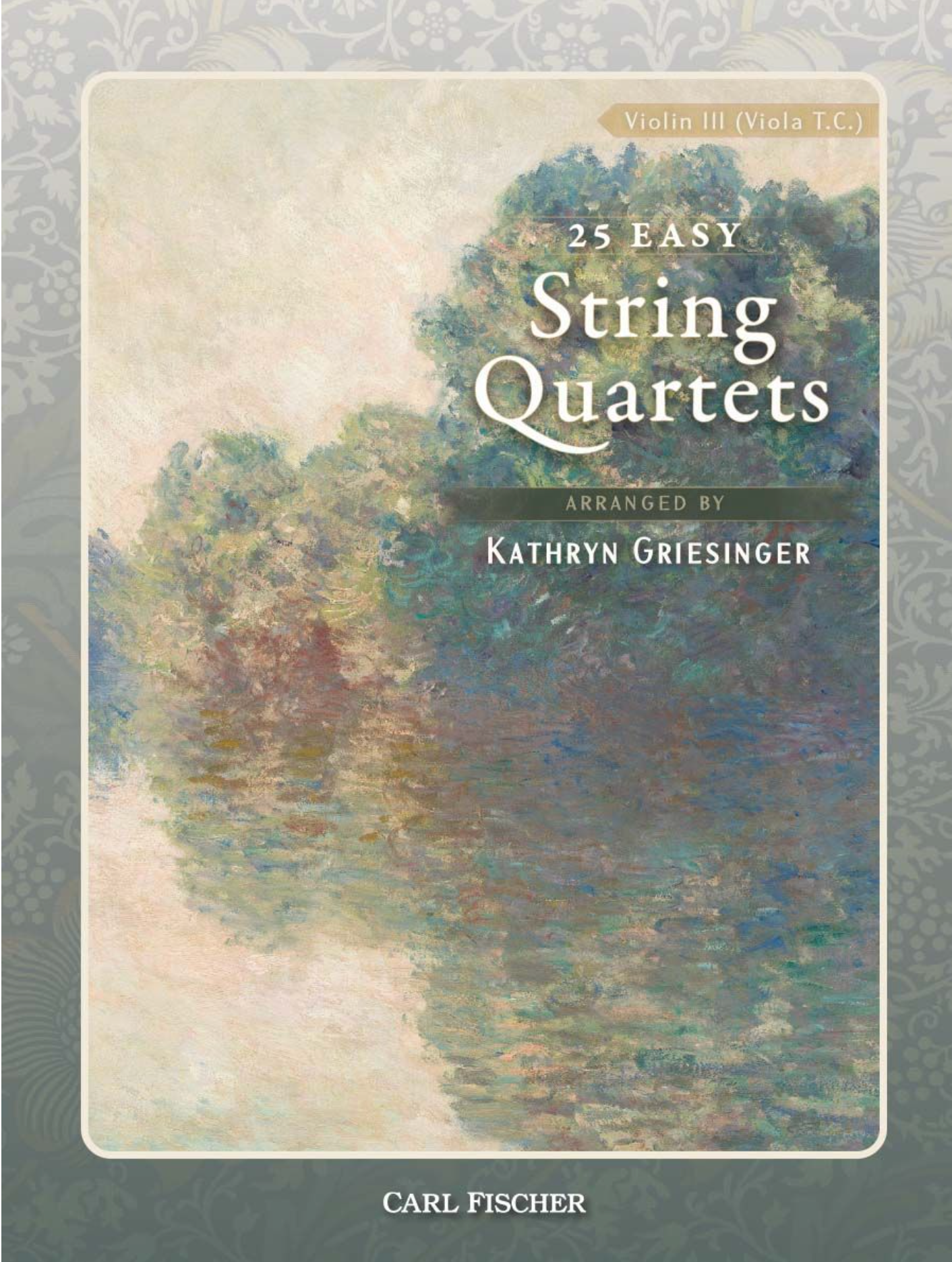 Griesinger: 25 Easy String Quartets (violin 3) | Metzler Violins