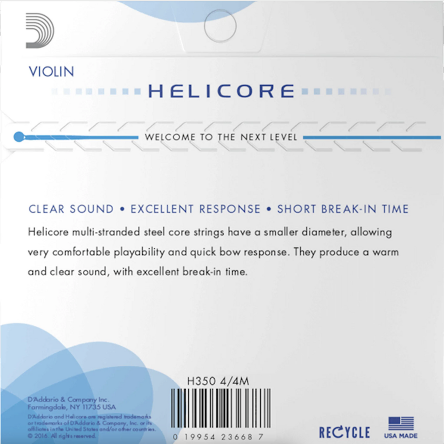 Helicore Octave violin set
