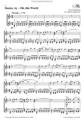 Igudesman, Aleksey: Asia & More Violin Duets (2 Violins)