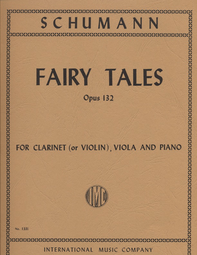 Schumann: Fairy Tales Op.132 (clarinet/violin, viola and piano) IMC