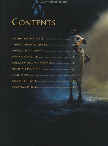 Williams, John: Harry Potter & the Chamber of Secrets (cello & CD)