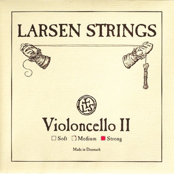 Larsen Original cello D string, steel, Denmark,