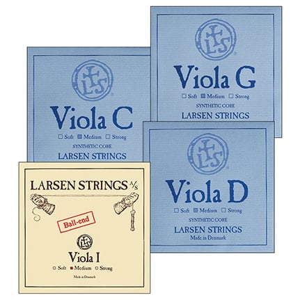 Larsen Original viola string set, medium, Denmark,
