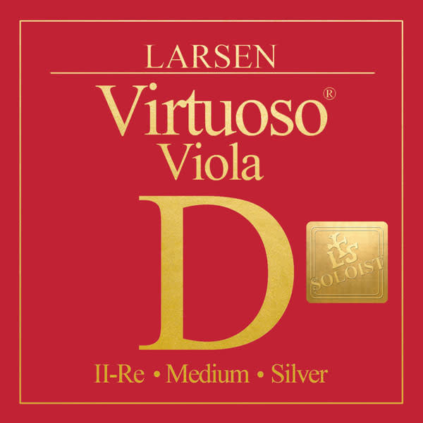 Larsen Virtuoso silver viola D string, Denmark,