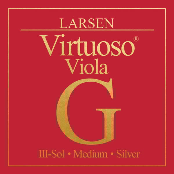 Larsen Virtuoso silver viola G string, Denmark,