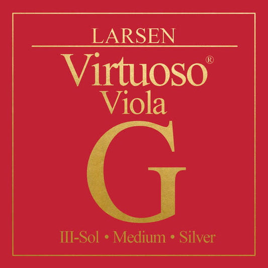 Larsen Virtuoso silver viola G string, Denmark,