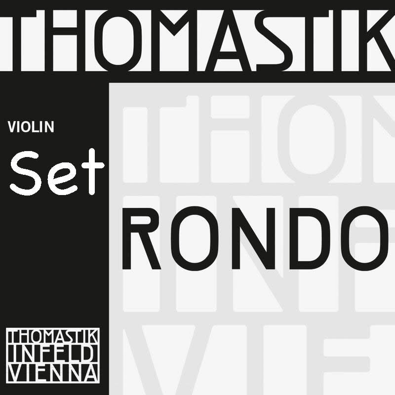 Rondo violin string set, 4/4 medium, by Thomastik-Infeld, straight