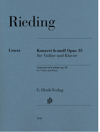 Rieding: Violin Concerto in B Minor, Op. 35 (violin, piano)