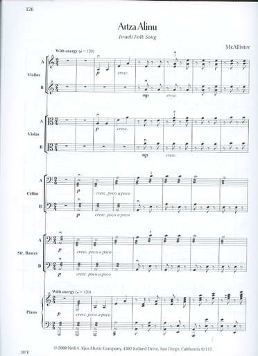 Monday, McAllister, Frost: More Strings Extraordinaire (conductor's score)