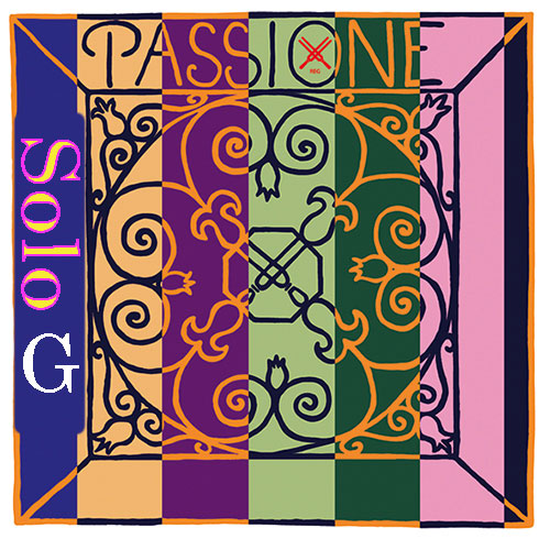 Pirastro PASSIONE SOLO violin G string, gut/silver, medium