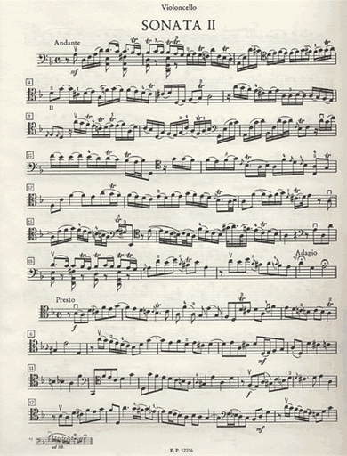 Geminiani, Francesco S.: Sonata in D minor Op.5 No.2 (2 cellos & piano)