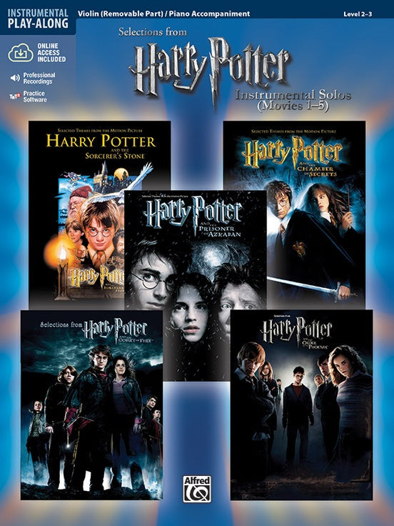 Williams, J.: Harry Potter Instrumental Solos for Strings (Movies 1-5) (Violin & CD) Alfred