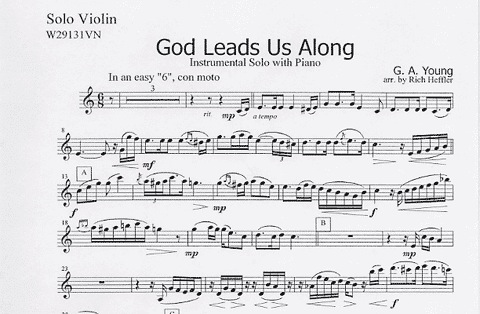 Heffler, R.: God Leads Us Along (violin & piano)