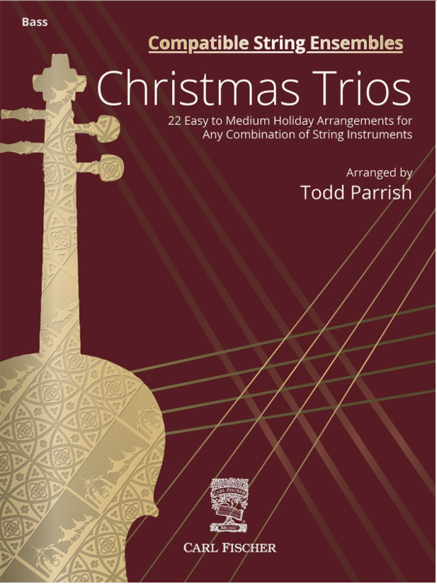 Parrish: Christmas Trios 22 Holiday Arrangements (bass) FISCHER