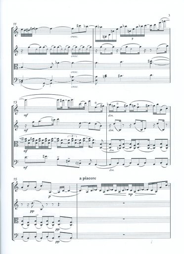 Bolcom, W.: String Quartet, No. 6 (score and parts)
