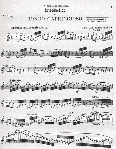 Saint-Saens, Camille: Introduction & Rondo Capriccioso Op.28