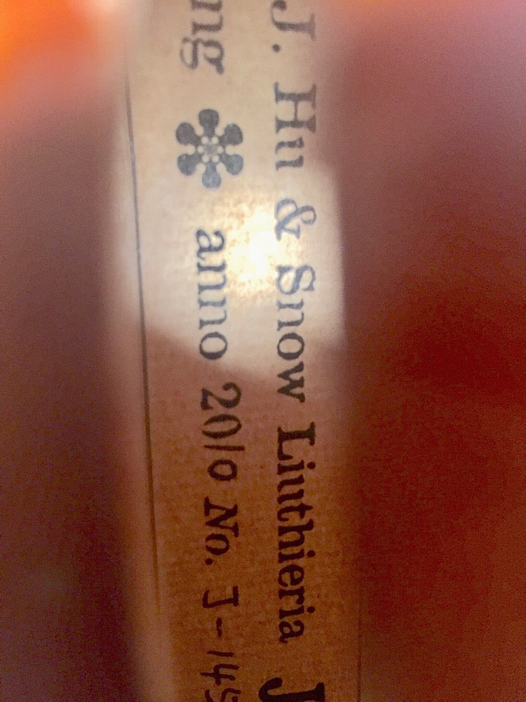 SNOW JHS violin, Antiqued European wood