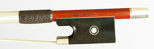 K. HASAGAWA violin bow ebony/silver, Japan